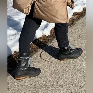 Sperry leather Saltwater Duck Boots US 8